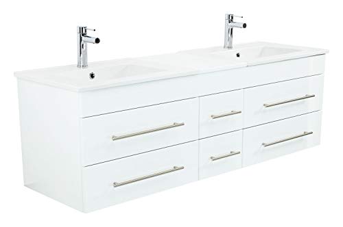 Emotion Badmöbel Roma XL weiss hochglanz