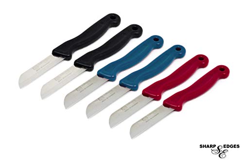 Solinger Obst- & Gemüsemesser, 6er Set Kurze Klingen, Zöppken (Kurz)