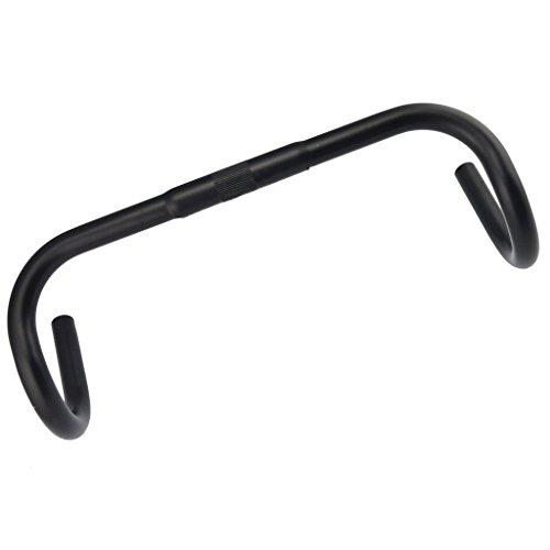 upanbike Road Mountain Bike Fahrrad Drop Bar gebogen Lenker restbar Bar Bohrung Ø 25,4 mm 31,8 mm