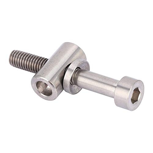 Fahrradschrauben - M5 Titanium Alloy Round Head Feste Schraube for Fahrradsattelstütze Fahrradsattelrohr (Farbe : Titanium M5 x 35)