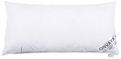 Evolon Premium Allergiker Kissen 40 x 80 cm | Kopfkissen | Hausstauballergie | Milbendicht | Milbenschutz | Antibakteriell | Atmungsaktiv | Made in Germany | ONVAYA