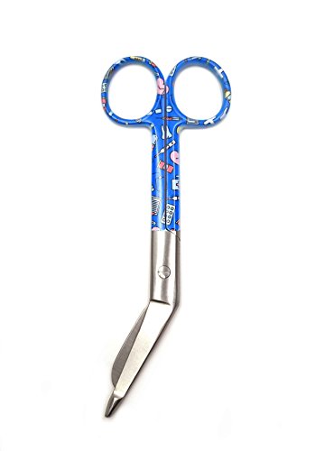 individuelle wertige Lister Verbandschere komplett aus rostfreiem Stahl, ca. 14,5cm (Medical)