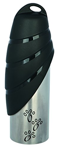 Trixie 24606 Flasche mit Trinknapf, Edelstahl/Kunststoff, 750 ml, Sortiert