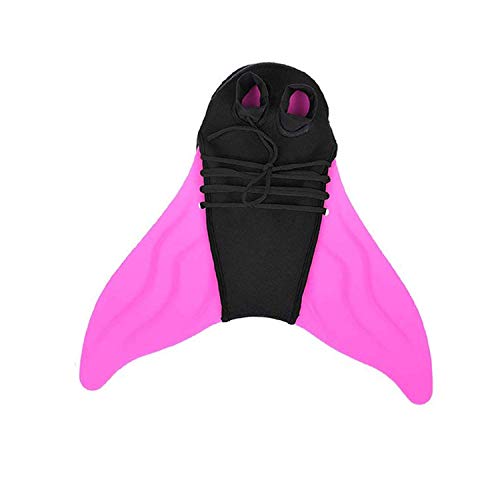 DECOOL Mermaid Monoflosse, Schwimmflosse für Kinder und Erwachsene