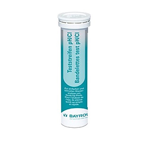 Bayrol Teststreifen zur Messung von pH Wert und Clorgehalt Quick-up Pools 288028