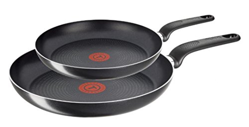 Tefal Pfannen-Set Only Cook, 2-teilig, schwarz