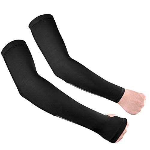 EXski Armlinge UV Schutz Armstulpen Arm Sleeves Sonnenschutz Ärmel Armwärmer Herren Damen Sport Fahrrad Radsport