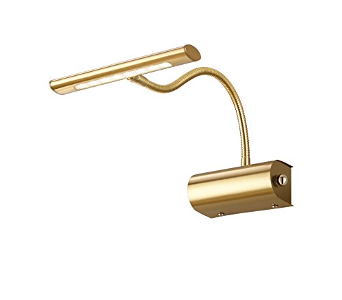 Trio Leuchten LED-Wandleuchte CURTIS in Messing matt 279770108