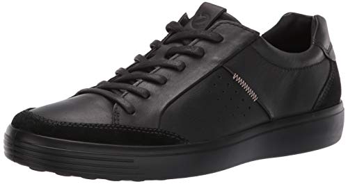 Ecco Herren Soft 7 Men's Sneaker, Schwarz (Black 51052), 42 EU