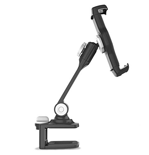 ZenCT Halterung für iPad, Tablet Halter Aluminum für 4,7-12,9 Zoll iPad Pro/iPad air/iPad2/3/4/ Kindle/Android/Switch -Black