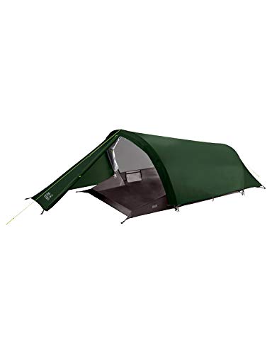 Jack Wolfskin Gossamer II Outdoor 2 Person Tunnelzelt Zelt, Mountain Green, One Size
