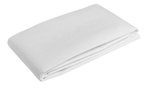 sleepling Matratzenunterlage/Matratzenschoner Made in Germany, als hochwertige Auflage aus Nadelfilz für den Lattenrost in 90 x 200 cm, weiß