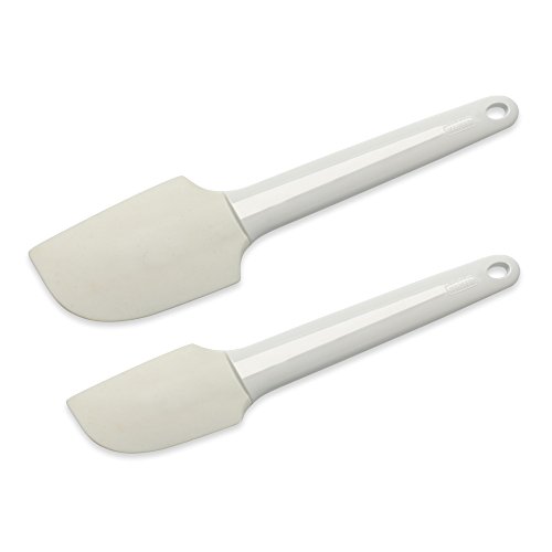 Kaiser Teigschaber-Set, 2-teilig, 27 cm und 24 cm, Pâtisserie 100% lebensmittelechtes, Silikon hohe Formstabilität und Flexibilität, spülmaschinengeeignet
