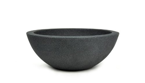 Pflanzschale rund anthrazit