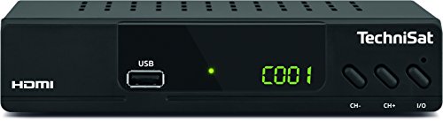 TechniSat HD-C 232 HDTV-Receiver (für digitales Kabelfernsehen, HDMI, SCART, USB 2.0, Mediaplayer, S/PDIF) Schwarz