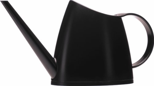 Emsa 505888 Gießkanne, Matt, Volumen 1,5 Liter, Kunststoff, Anthrazit, Fuchsia