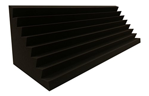 Bass Trap Absorber Lamellen (Pyramiden) Profil (4 St. Performance Ca. 100x30x30cm)