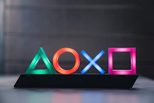 Playstation PP4140PS Tasten Symbol Lampe mit Farbwechsel Funktion, Mehrfarbig