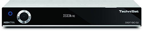 TechniSat DIGIT ISIO S2 / HD Sat-Receiver mit PVR-Aufnahmefunktion via USB oder im Netzwerk, Timeshift, UPnP-Livestreaming, silber