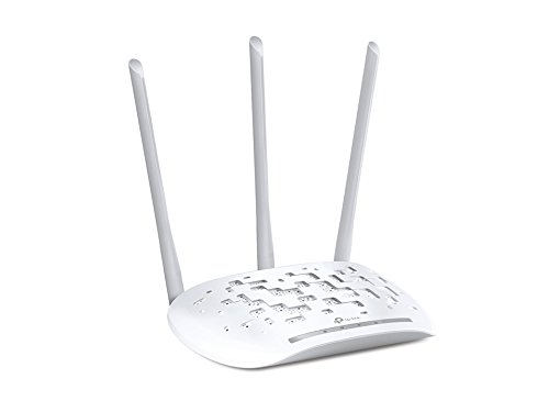 TP-Link TL-WA901ND V5.0 450MBit/s-WLAN Accesspoint (802.11b/g/n, WPS, Multi-SSID, WMM, Ping-Watchdog, 3 abnehmbare 4dBi-Antennen, unterstützt AP/Client/Bridge/Repeater) weiß