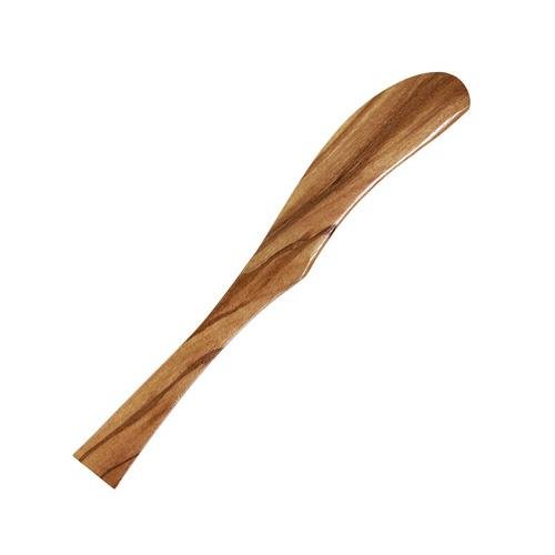 Olivenholz Buttermesser Butter Messer Streichmesser ca. 18 cm mit schöner Maserung Unikate aus Oliven Holz