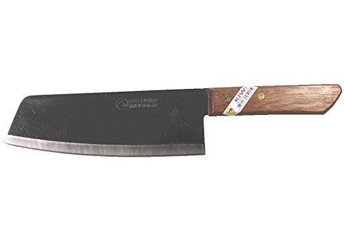 Nakiri Küchenmesser mit Holzgriff und Edelstahlklinge asiatisches Kochmesser