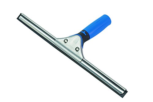 Unger Ergo Griff Fensterwischer 35cm ( Schutz vor Kratzern; Griff ergonomisch; Edelstahlschiene; Streifenfreie) 954020