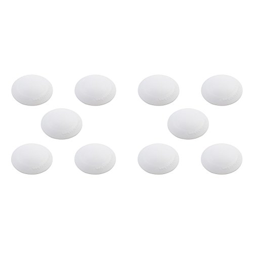 Hansi Home Xpert Türpuffer Bummsinchen 10 er Pack, Durchmesser 40 mm, 10 Stück, weiß, X502201-4