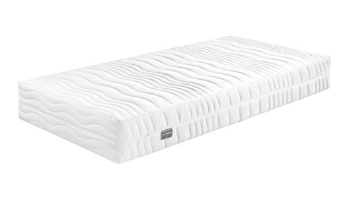 Traumnacht Komfort XXL 7-Zonen Tonnentaschenfederkernmatratze, Visco-Duo mit Härtegrad 2 und 3, 80 x 200 cm