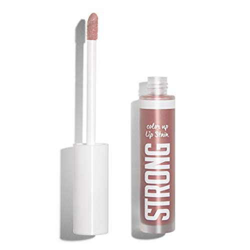 STRONG COLOR UP Lip Stain - Gloss (Cozy Shine) - langanhaltende Lippenfarbe mit leichter Textur die nicht klebt, pflegend und feuchtigkeitspendend, für Fitness und Sport geeignet