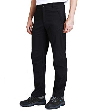 CAMEL CROWN Herren Skihose Softshellhose Outdoorhose Trekkinghose Wanderhose Herren Winterhose Wasserdicht Winddicht Funktionshose Herren Herbst Winter Hosen
