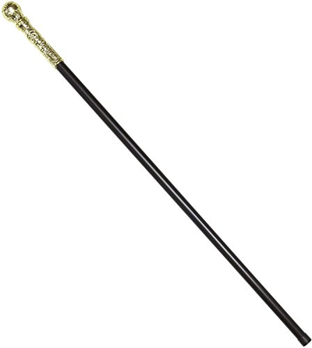 Königlicher Gehstock mit goldenem Knauf 107 cm