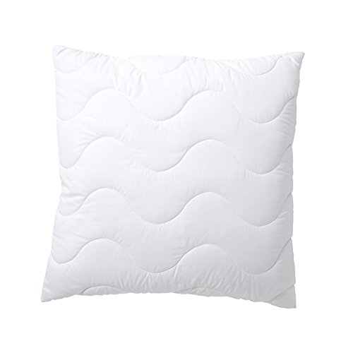 GOLD STERN Medicate Allergiker Kopfkissen 80x80 cm, atmungsaktives Kissen, Kopfpolster, mit Reissverschluss