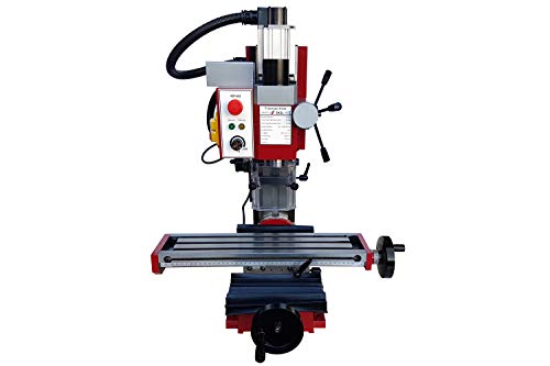 PAULIMOT Bohr-/Fräsmaschine SIEG SX2L mit bürstenlosem Motor und neigbarer Z-Säule