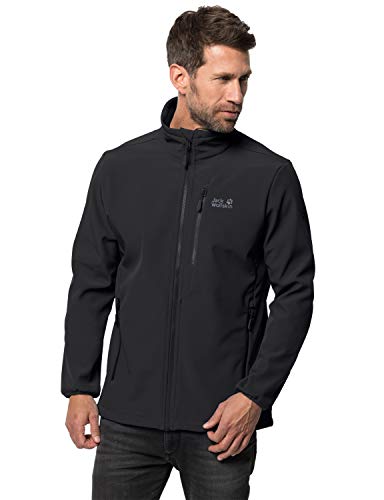 Jack Wolfskin Herren Whirlwind Men Softshelljacke, Black, M