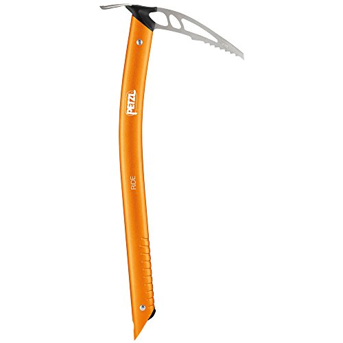 Petzl Ride Ultraleichter, Kompakter Eispickel für Skitouren und Freeride, Eine Farbe, 45 cm