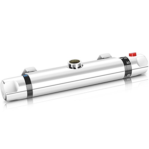 Yissvic Brausethermostat Duschthermostat Duscharmatur Brausearmatur Brausemischer für Badezimmer Dusche(Verpackung MEHRWEG)