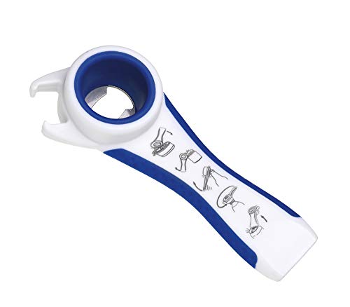 First Aid Only P-10009 5 in 1 Multi-Öffner, Flaschenöffner, Dosenöffner weiß/blau