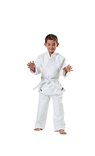 KWON Kinder Kampfsportanzug Judo Randori, weiß, 130 cm, 551312130