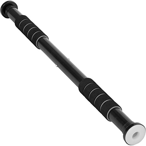 Ultrasport 2-Wege-Klimmzugstange, individuell einstellbar für Türbreite 63,5–93 cm/Klimmzugstange aus stabilem Stahl, belastbar bis 100 kg – Türreck für effektives Training der Oberkörpermuskulatur