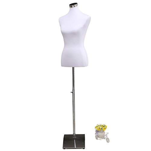 LOYWE Schneiderpuppe Damenbüste Büste Torso Gr.36/38 | LW6020 Weiß