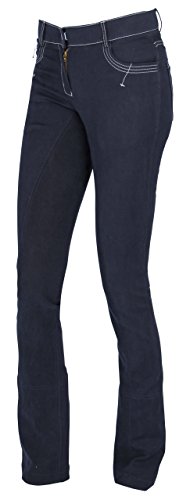Covalliero Damen Cov.Reithose BasicPlus Jodhpur blau, Größe 40 Reithose,