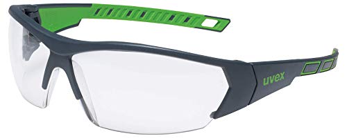 uvex i-Works Schutzbrille 9194 - Kratzfest & Beschlagfrei, 100% UV-400-Schutz - Sicherheitsbrille mit Klarer Scheibe - Arbeitsbrille mit Antibeschlag- und Antikratz-Beschichtung
