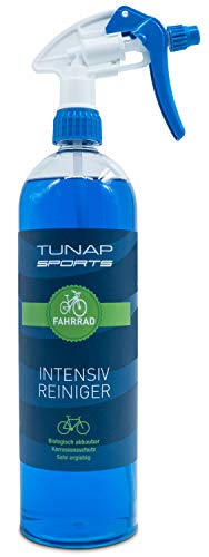 TUNAP SPORTS Intensiv Fahrradreiniger, 1000 ml Spray | Pflege und Wartung von MTB bis Rennrad - Rahmen und Teile (1-Pack)