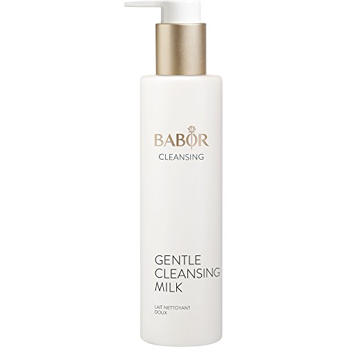 BABOR CLEANSING Gentle Cleansing Milk, besonders milde, hautfreundliche Reinigungsmilch, auch für empfindliche Haut, vegan, 200 ml