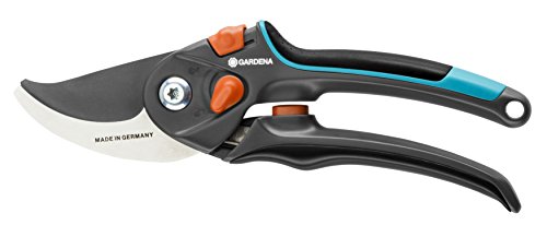 GARDENA Gartenschere B/S XL: Pflanzenschonende Baumschere mit Bypass-Schneide für Äste und Zweige, max. Schneid-Durchmesser 24 mm, stufenlose Grifföffnung (8905-20)