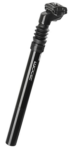 Zoom Gefederte Sattelstütze, schwarz