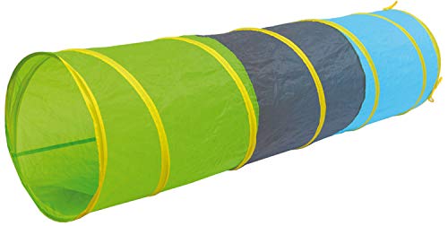 LittleTom Spieltunnel 180x46cm Kriechtunnel Baby Krabbeltunnel Zelt Tunnel Bunt