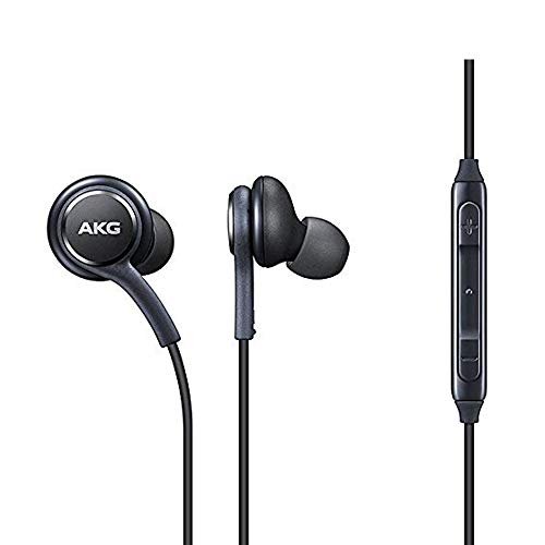 Offizielles Samsung Galaxy S8/S8 + Handsfree Kopfhörer/Ohrhörer – Tuned by AKG/Harman Kardon – Schwarz (eo-ig955bsegww) – Bulk Verpackt, frustrationsfreie Verpackung