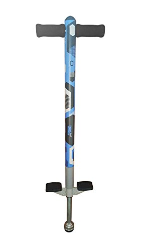 Think Gizmos Pogo Stick für Kinder - Aero Advantage - Garten Spielzeug Kinder von 5 bis 10 Jah-Ren und bis zu 36kg - Outdoor Spielzeug für Jungen und Mädchen - Spaß garantiert (Blau & Schwarz)